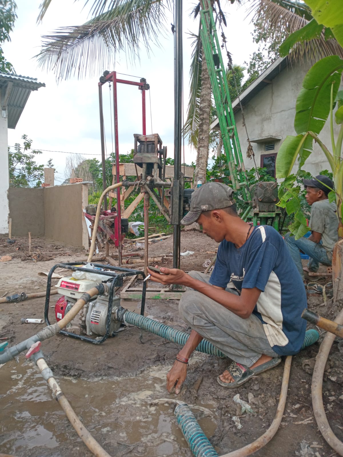 Bor Dalam 80 Meter  untuk sumur bor Palembang
